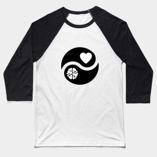 Mind x Heart - black Baseball T-Shirt